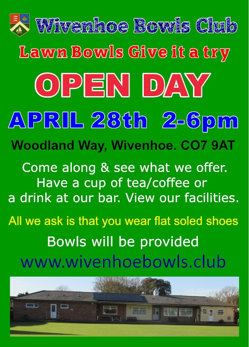Wivenhoe Bowls Club Open Day