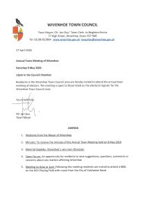 Agenda