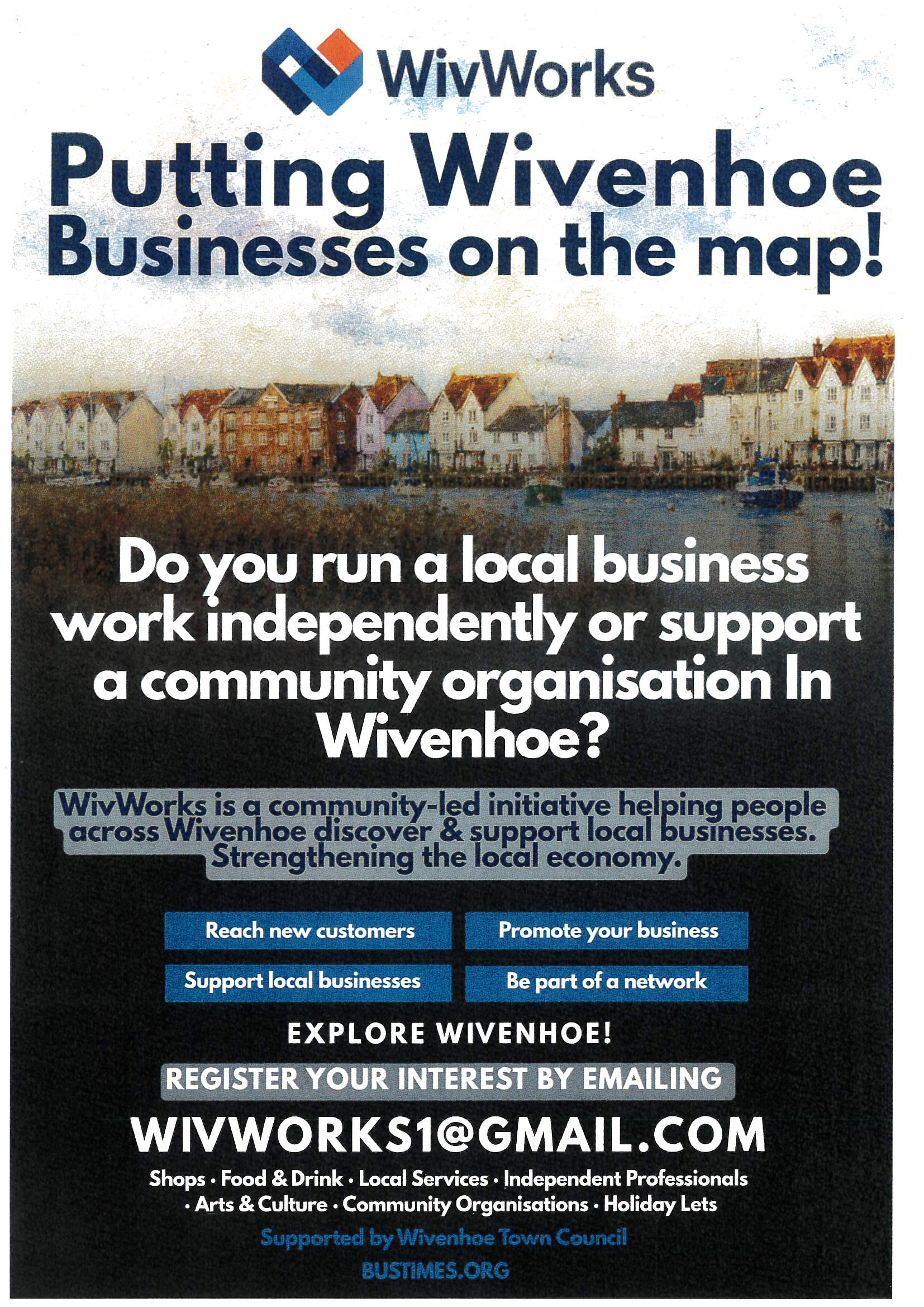 WivWorks – Putting Wivenhoe Business On The Map